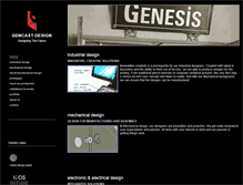 Tablet Screenshot of gencast.com.sg